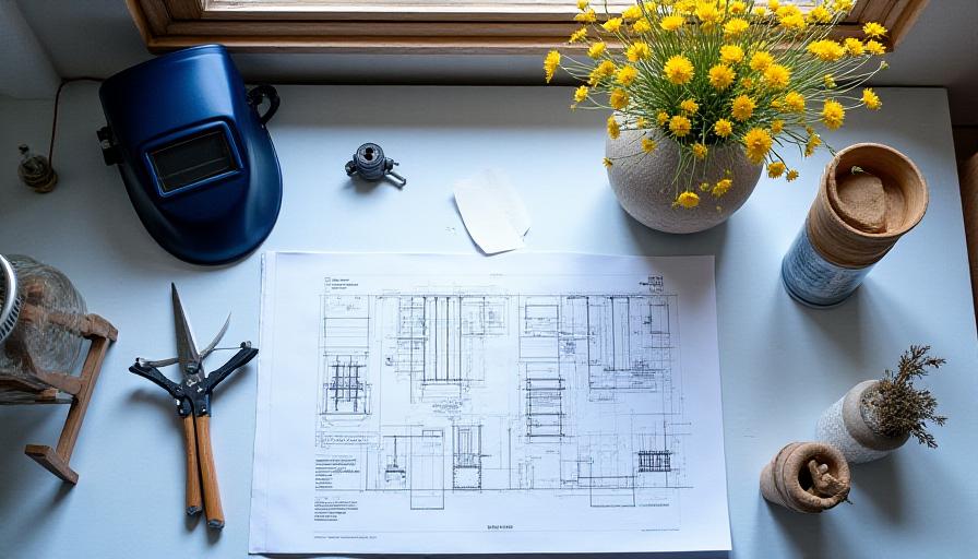 Processo creativo in ufficio tecnico